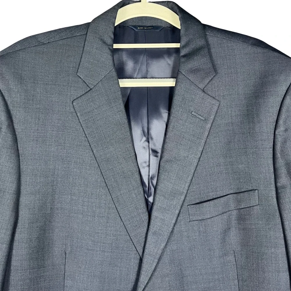 Brooks Brothers 1818 Madison Blazer Mens 44R Navy‎ Blue Vitale Barberis Canonico